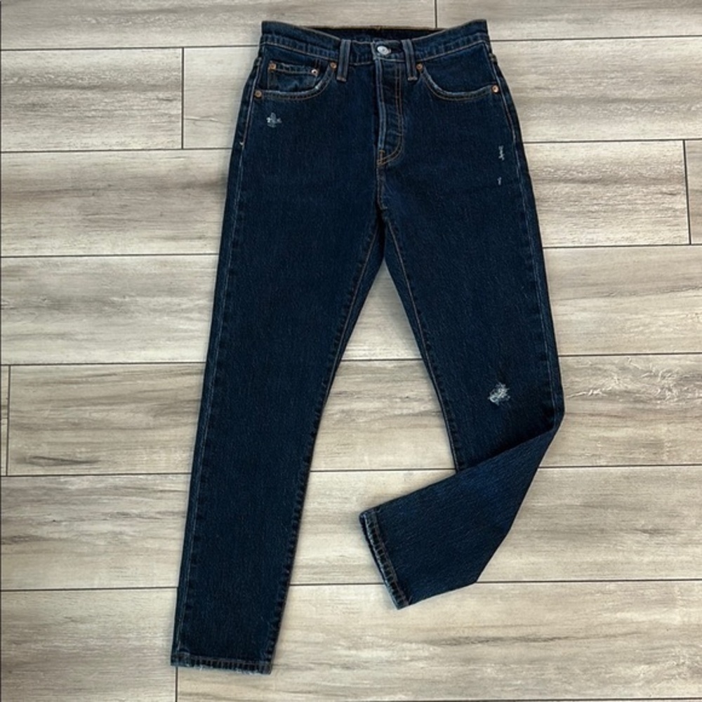 Levi's Premium 501 button fly jeans size 25 women's